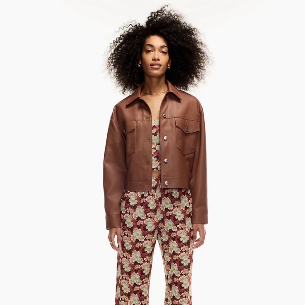 Wilfred Free Vegan Leather Jacket from Aritzia